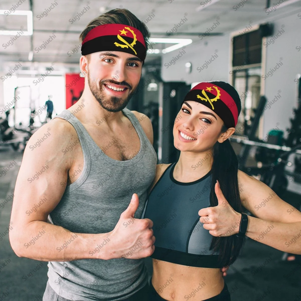 2025 Angola Flag Sweatband Women Men Moisture Wicking Syriac Aram Gym Headband for Cycling Yoga
2025 Angola Flag Sweatband Women Men Moisture Wicking Syriac Aram Gym Headband for Cycling Yoga