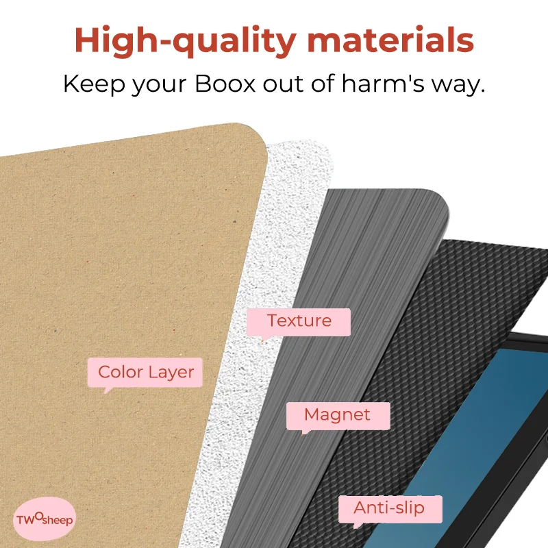 Notebook Style Magnetic Core Case suit for Boox Note Air5c Note Air4c Note Air3c Auto Wake Stand Slim Protective Folio Shell
Notebook Style Magnetic Core Case suit for Boox Note Air5c Note Air4c Note Air3c Auto Wake Stand Slim Protective Folio Shell