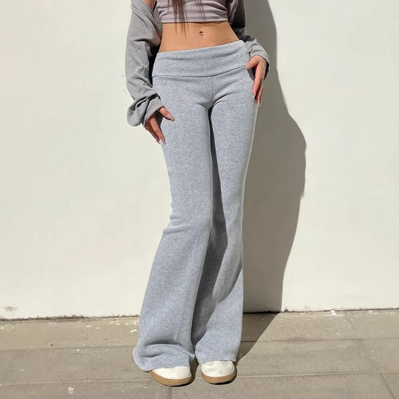 UNITIM Women's Sweatpant American Streetwear High Waist Female Trousers Simple Solid Color Elastic Waist Sport Lady Flare Pant
UNITIM Women's Sweatpant American Streetwear High Waist Female Trousers Simple Solid Color Elastic Waist Sport Lady Flare Pant