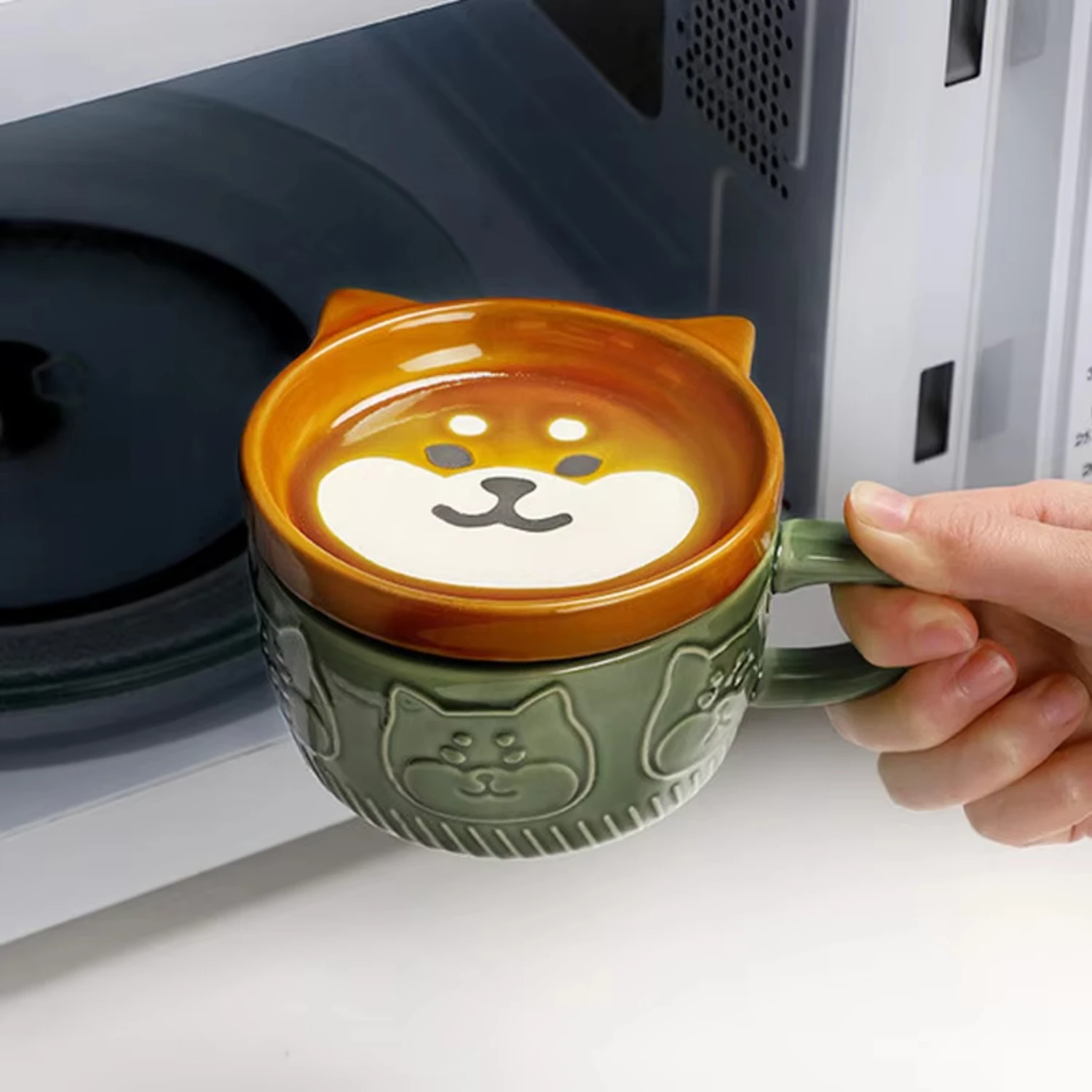 European Animal Ceramic Coffee Cup with Lid Cartoon Mug Couple Coffee Cup Breakfast Milk Cup Gift Ceramic Drinking Cup
European Animal Ceramic Coffee Cup with Lid Cartoon Mug Couple Coffee Cup Breakfast Milk Cup Gift Ceramic Drinking Cup