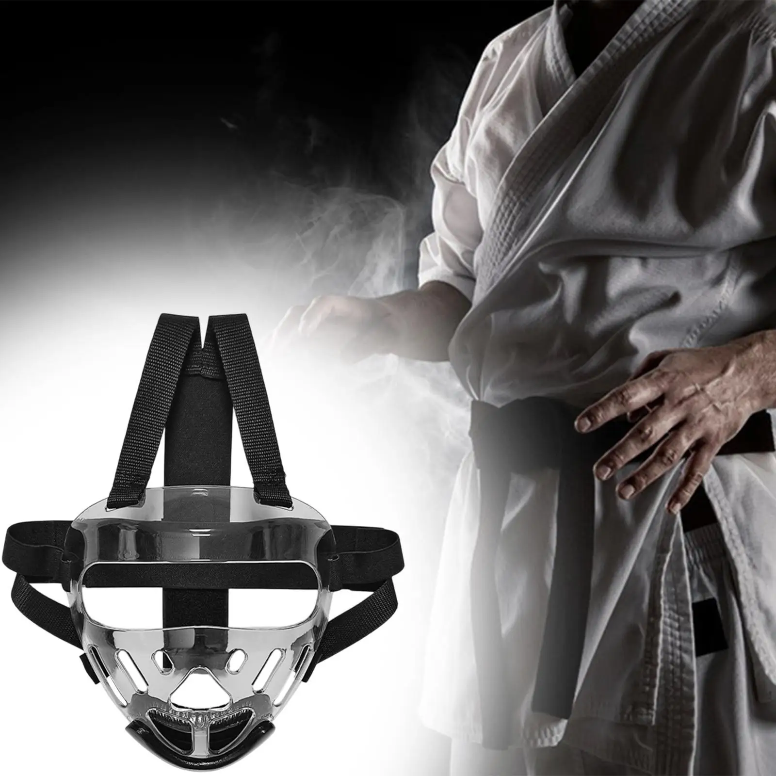 Protective Taekwondo Mask Clear Face Cover with Sponge Pad for Kids Adults Karate Training Equipment
Protective Taekwondo Mask Clear Face Cover with Sponge Pad for Kids Adults Karate Training Equipment