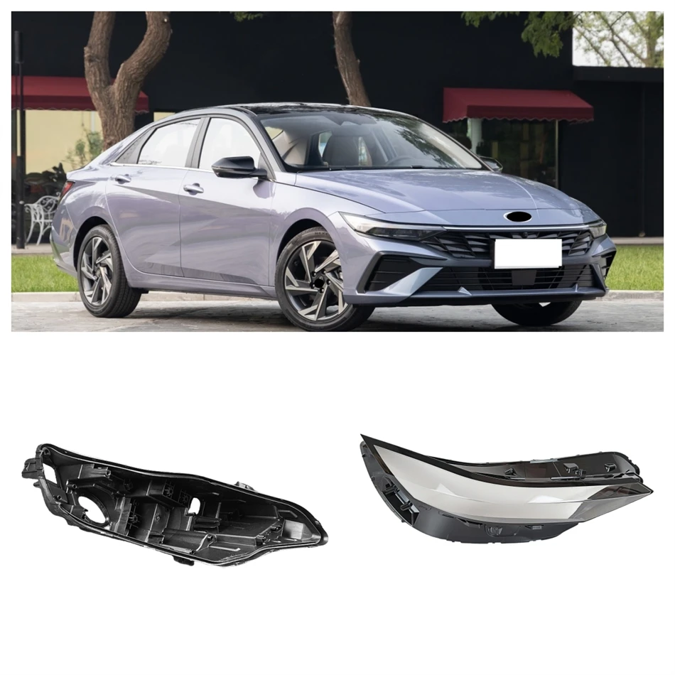 For Hyundai Elantra 2023 2024 Car Accesorries Base Head Lamp Shell Lamp Holder Glass Headlight
For Hyundai Elantra 2023 2024 Car Accesorries Base Head Lamp Shell Lamp Holder Glass Headlight
