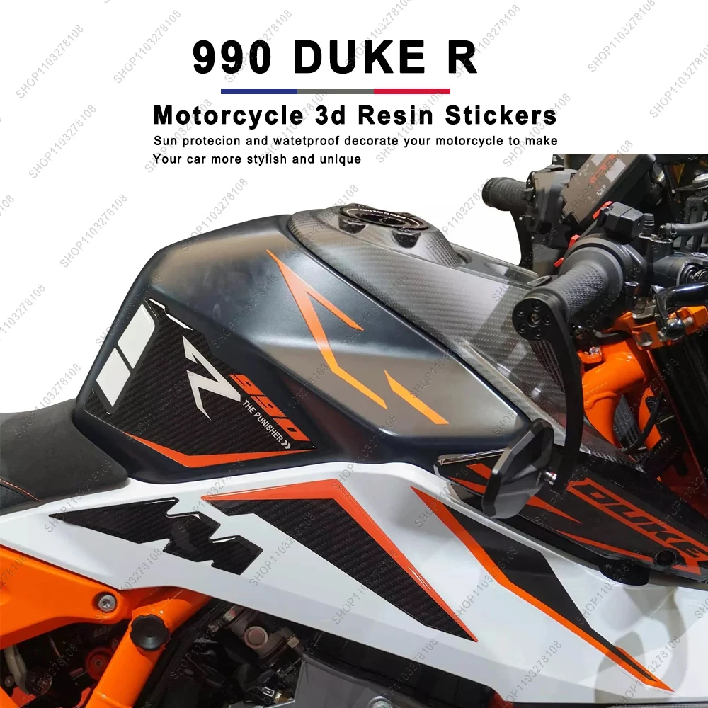 Для мотоцикла 990 Duke R 2025, противоскользящая накладка на бак, боковые тяговые накладки, защитная наклейка, комплект 3D-наклеек из смолы
Для мотоцикла 990 Duke R 2025, противоскользящая накладка на бак, боковые тяговые накладки, защитная наклейка, комплект 3D-наклеек из смолы