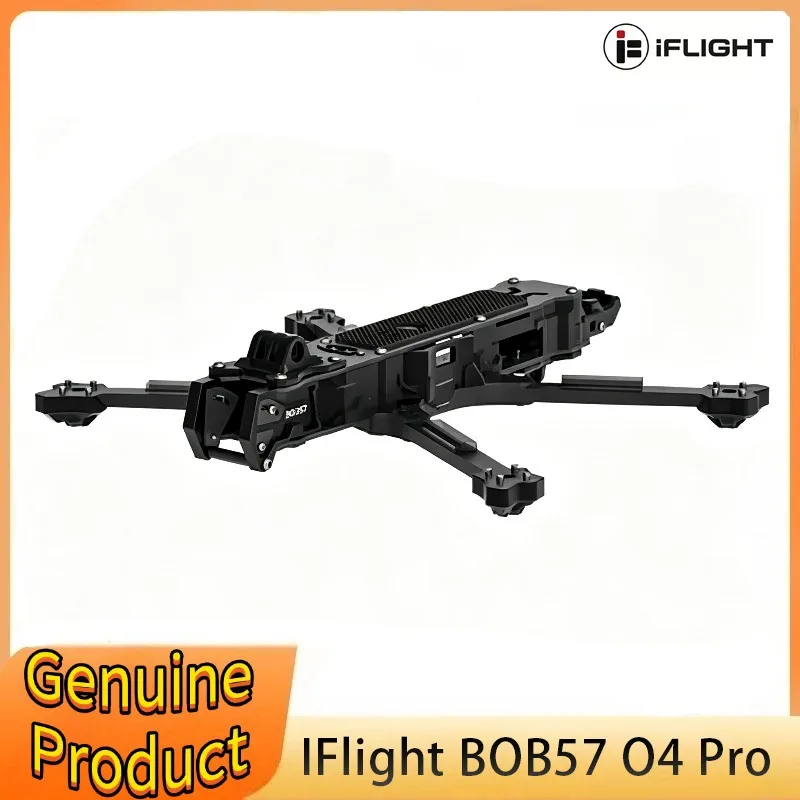IFlight BOB57 O4 Frame Kit with 6mm Arm for 5-inch and 7-inch Drones for Both Cinematic and Freestyle Flights FPV Parts
IFlight BOB57 O4 Frame Kit with 6mm Arm for 5-inch and 7-inch Drones for Both Cinematic and Freestyle Flights FPV Parts