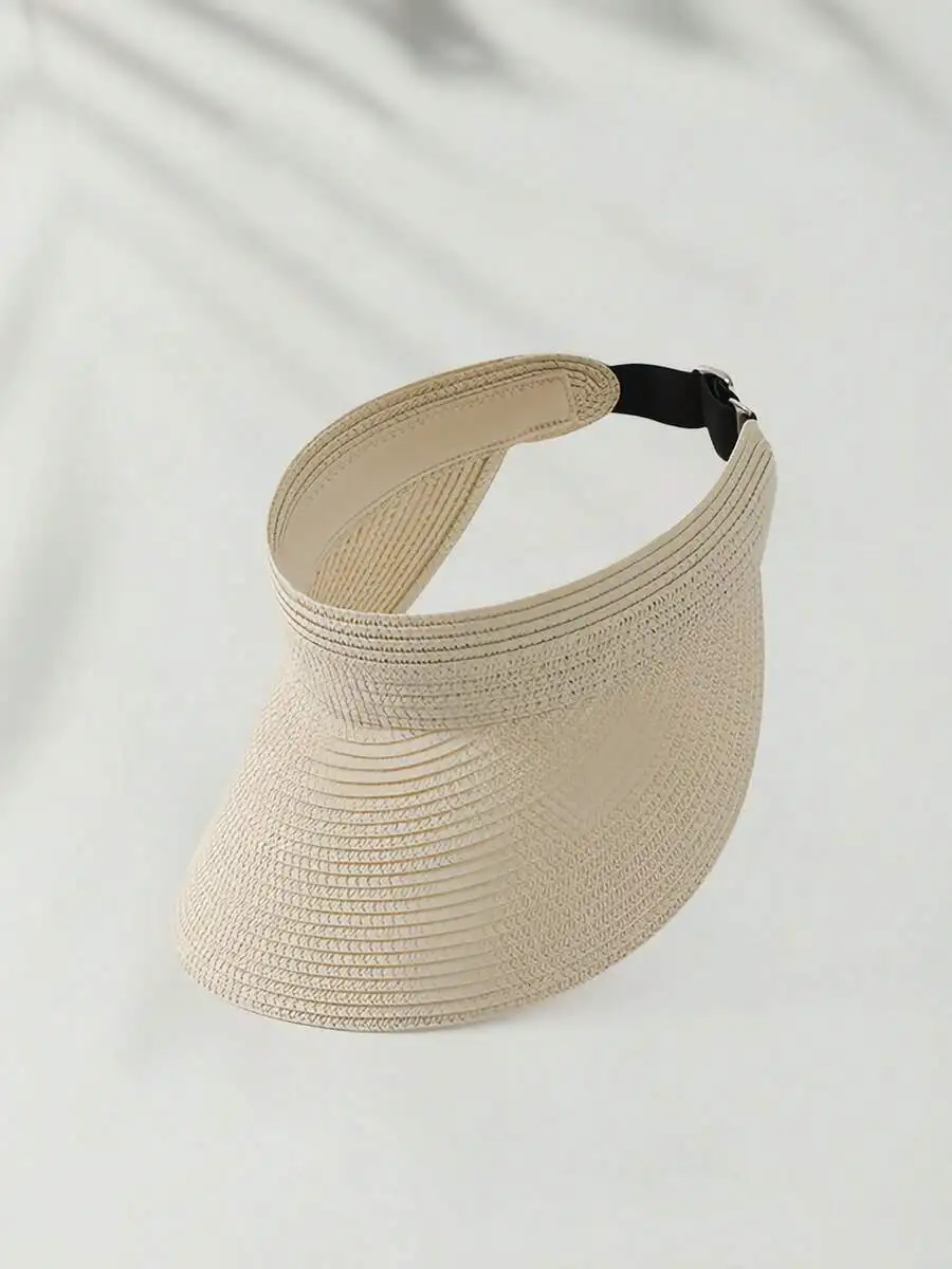 Womens Rollable Foldable Straw Sun Visor Hat Wide Brim Summer Beach Hat
Womens Rollable Foldable Straw Sun Visor Hat Wide Brim Summer Beach Hat