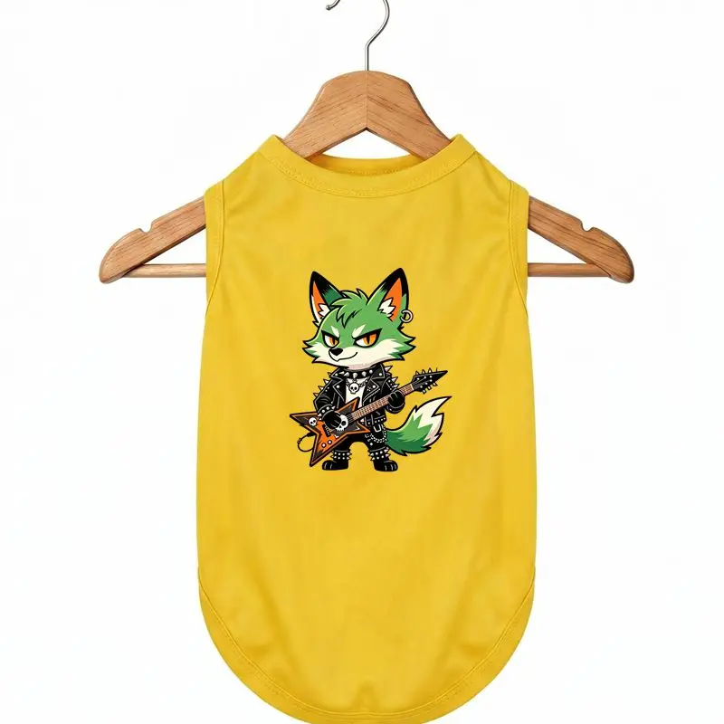 Rock Fox Dog Vest Summer Breathable Quick Dry Pet T-Shirt Small Dog Trendy Sleeveless Cool Outfit
Rock Fox Dog Vest Summer Breathable Quick Dry Pet T-Shirt Small Dog Trendy Sleeveless Cool Outfit