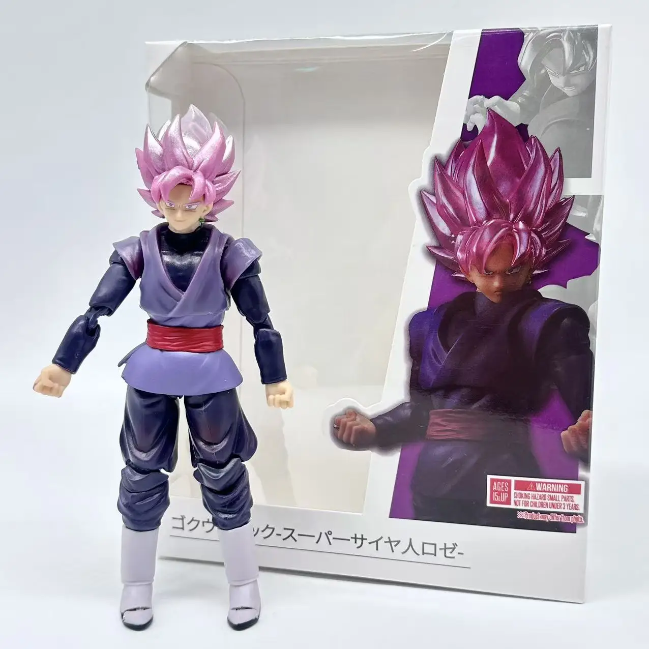 Bandai SHF Super Goku Black Rosé Action Figure, Smooth Articulated Joints for Posing,DragonAnime Model Decoration & Gift
Bandai SHF Super Goku Black Rosé Action Figure, Smooth Articulated Joints for Posing,DragonAnime Model Decoration & Gift
