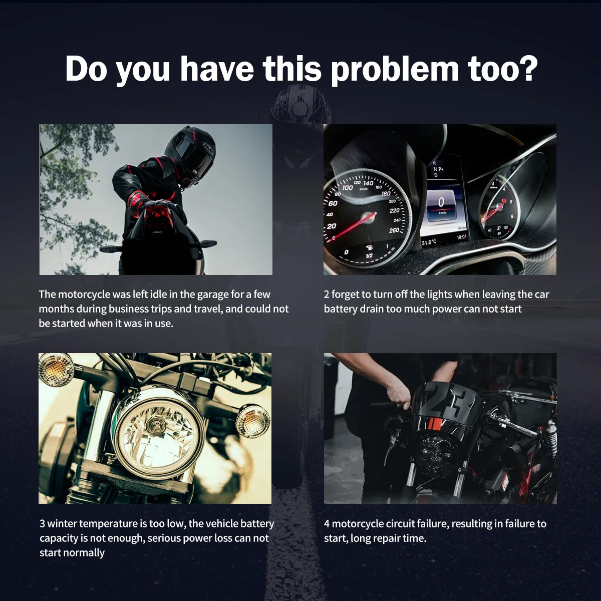 M300 JDiag OBD2 Motorcycle Diagnostic Tool 11-in-1 Multi-Function Scanner for AEON BMW DUCATI Kawasaki - ABS/CO Test, Fault Code
M300 JDiag OBD2 Motorcycle Diagnostic Tool 11-in-1 Multi-Function Scanner for AEON BMW DUCATI Kawasaki - ABS/CO Test, Fault Code