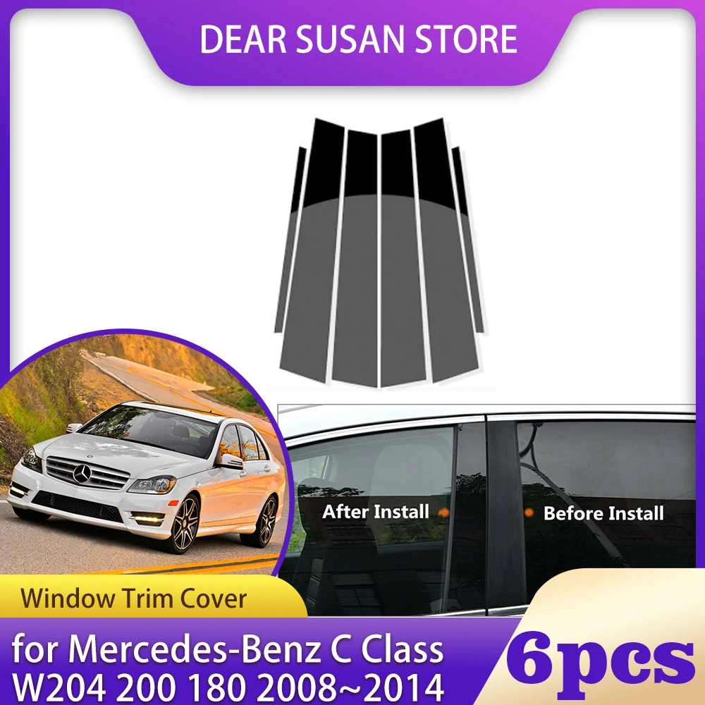 Накладка на окно автомобиля для Mercedes-Benz C Class W204 200 180 2008 ~ 2014,2009 2010 2011 2012 2013 колонны, столбы, дверные черные наклейки, Стикеры, аксессуары
Накладка на окно автомобиля для Mercedes-Benz C Class W204 200 180 2008 ~ 2014,2009 2010 2011 2012 2013 колонны, столбы, дверные черные наклейки, Стикеры, аксессуары