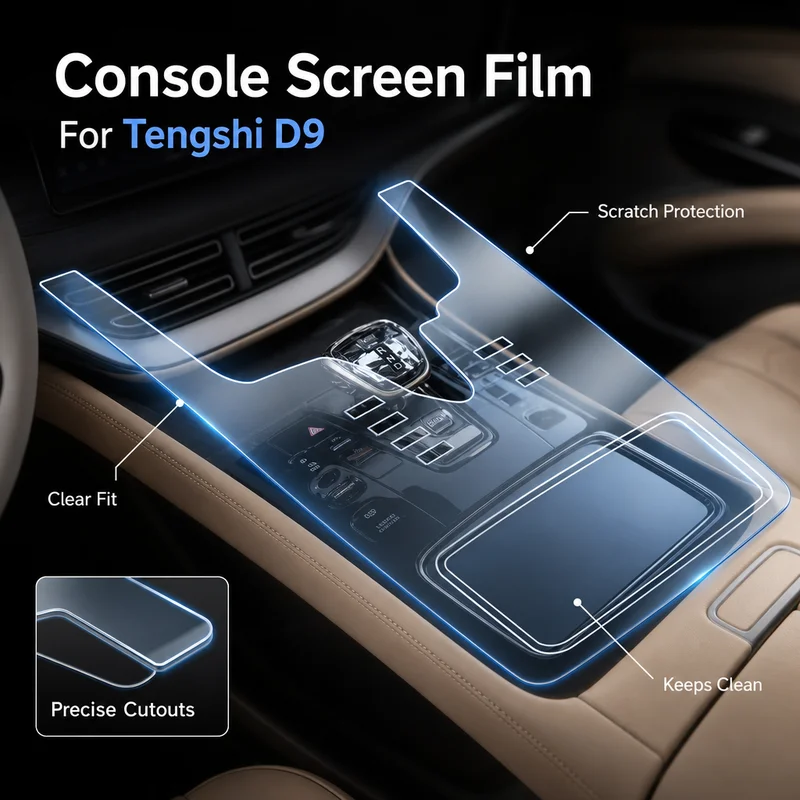25 Tengshi D9 Gear Interior Protective Film Central Control Instrument Navigation Screen Automobile Modified Transparent Film-T
25 Tengshi D9 Gear Interior Protective Film Central Control Instrument Navigation Screen Automobile Modified Transparent Film-T