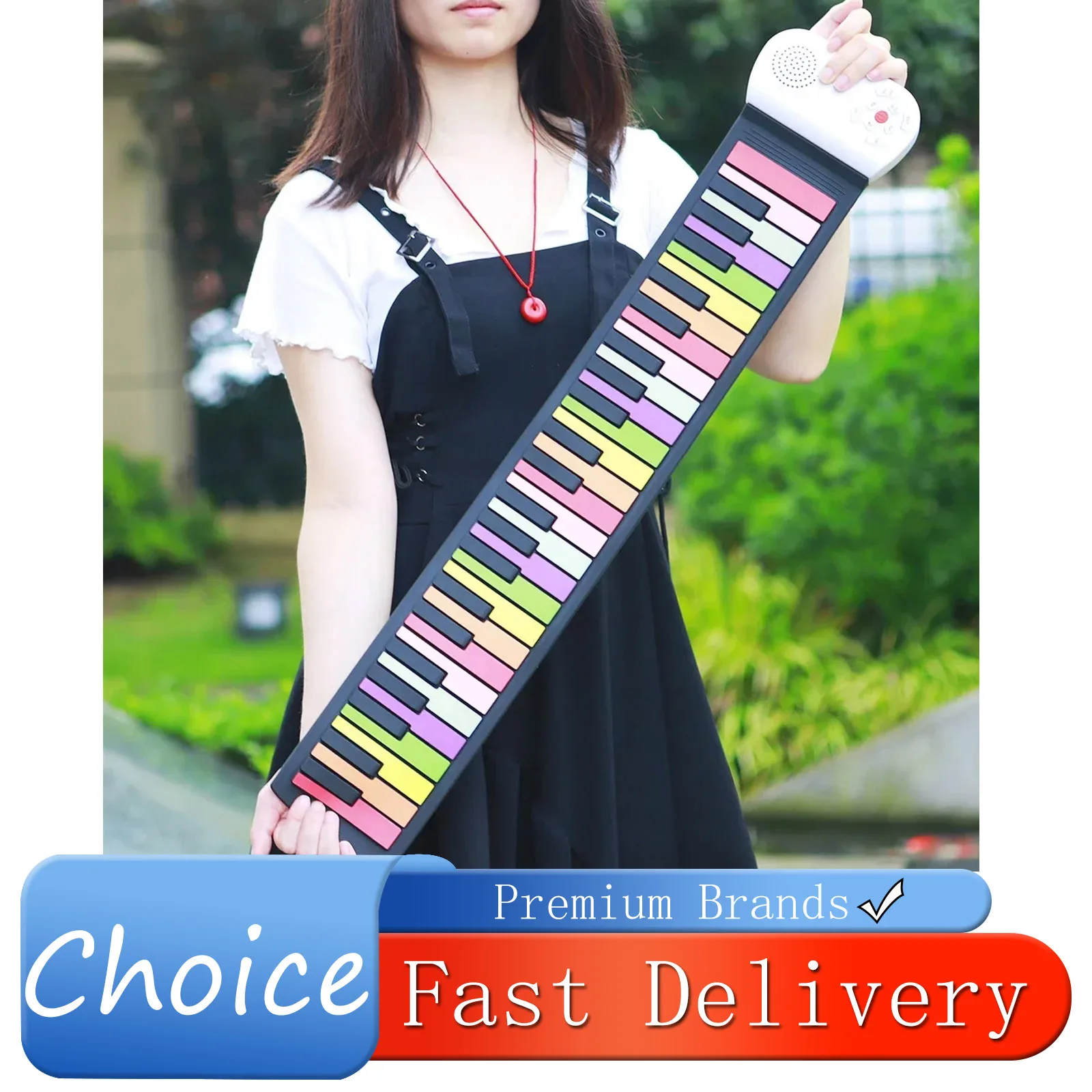 IRIN 49-клавишное свернутое пианино, электрическое пианино, портативное складное красочное клавиатура, ручной рулон, радужная клавиша, перезаряжаемые подарки для детей
IRIN 49-клавишное свернутое пианино, электрическое пианино, портативное складное красочное клавиатура, ручной рулон, радужная клавиша, перезаряжаемые подарки для детей