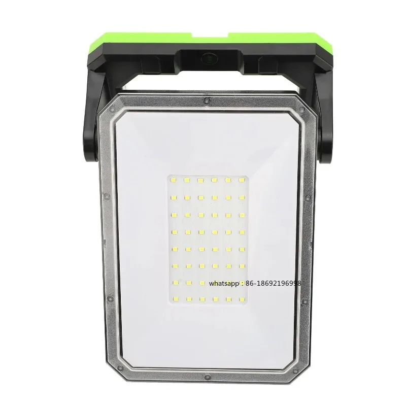 Светодиодный рабочий фонарь со складной подставкой, мощная зарядка типа C, IP65, водонепроницаемая портативная лампа для наружного использования
Светодиодный рабочий фонарь со складной подставкой, мощная зарядка типа C, IP65, водонепроницаемая портативная лампа для наружного использования