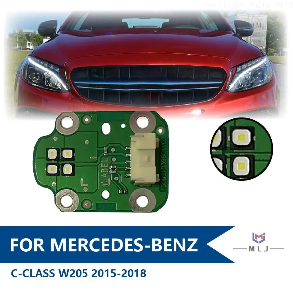 A2059060601 For Mercedes Benz C-Class W205 2015-2018 White DRL LED Chip Boards Headlight Daytime Running Light Car Accessories
A2059060601 For Mercedes Benz C-Class W205 2015-2018 White DRL LED Chip Boards Headlight Daytime Running Light Car Accessories