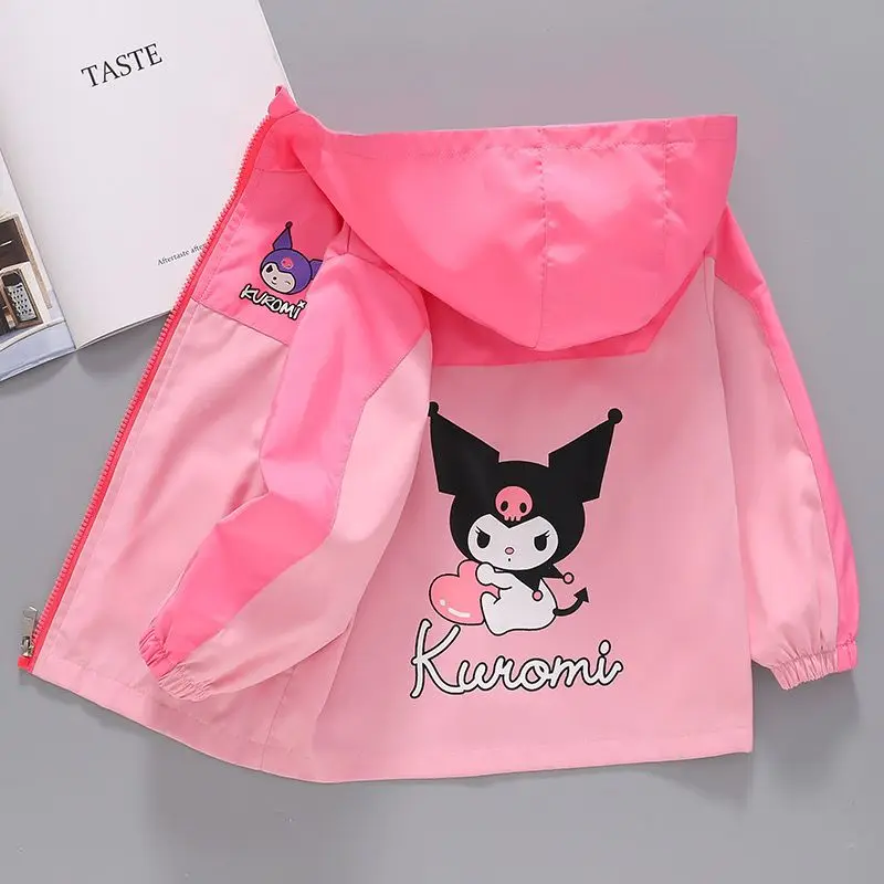 Spring Autumn Children Kawaii Sanrio Anime Ins Fashion Long Sleeve Coats Cute Cartoon Windbreaker Hooded Jacket Gifts Toys
Spring Autumn Children Kawaii Sanrio Anime Ins Fashion Long Sleeve Coats Cute Cartoon Windbreaker Hooded Jacket Gifts Toys