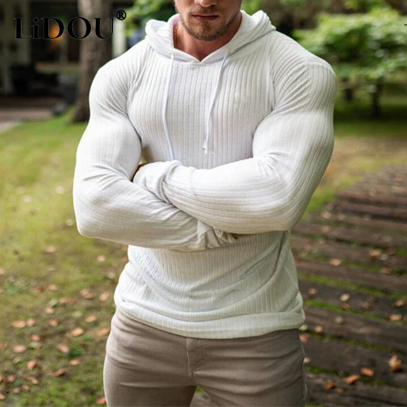 New Autumn Winter Warm Turtleneck Hooded Sweater Men Slim Fit Male Pullover Solid Hoodies Classic Sweter Men Knitwear Pull Homme
New Autumn Winter Warm Turtleneck Hooded Sweater Men Slim Fit Male Pullover Solid Hoodies Classic Sweter Men Knitwear Pull Homme