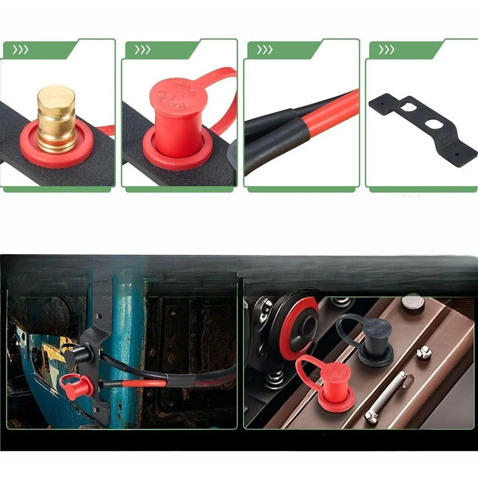 Car Battery Terminal Extender Kit Heavy Duty Remote Charging Post with Insulated Bracket for Truck Tractor
Car Battery Terminal Extender Kit Heavy Duty Remote Charging Post with Insulated Bracket for Truck Tractor