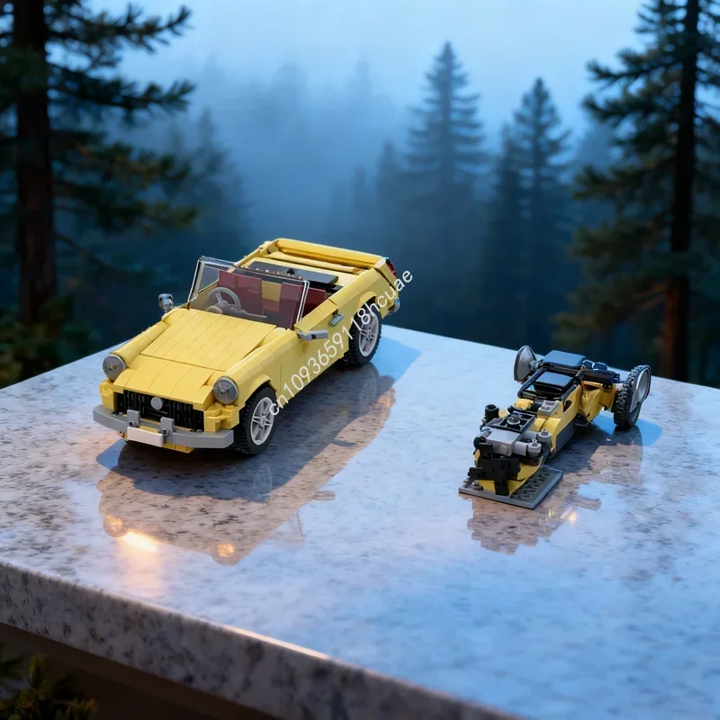 684pcs MOC MG MGB Creator Experted Model Building Blocks Construction Toys Assemble Christmas Gift DIY Idea Education Birthday
684pcs MOC MG MGB Creator Experted Model Building Blocks Construction Toys Assemble Christmas Gift DIY Idea Education Birthday