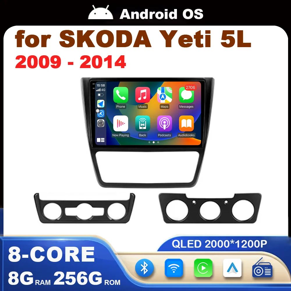 10.1 inch Android System GPS Car Radio Multimedia Player for SKODA Yeti 5L 2009 - 2014 4G IPS Screen DSP Stereo WiFi Auto Tools
10.1 inch Android System GPS Car Radio Multimedia Player for SKODA Yeti 5L 2009 - 2014 4G IPS Screen DSP Stereo WiFi Auto Tools