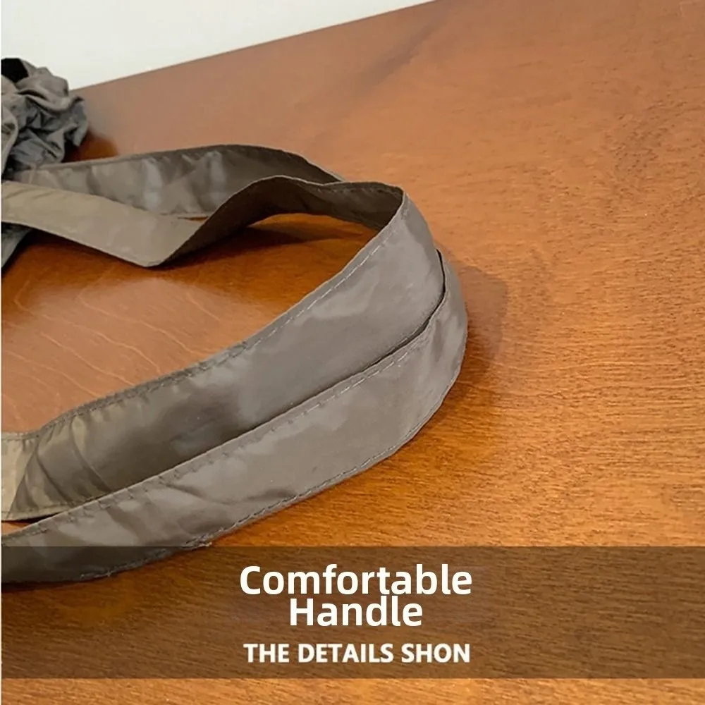 Large Capacity Foldable Backpack Reusable Patchwork Color Clash Travel Drawstring Bag Comfortable Handle Multi-functional
Large Capacity Foldable Backpack Reusable Patchwork Color Clash Travel Drawstring Bag Comfortable Handle Multi-functional