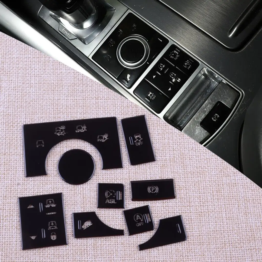 1 Set Car Terrain Mode Button Sticker Patch Panel Trim Cover Black Aluminum Alloy Fit for Land Rover Range Rover Sport 2014-2016
1 Set Car Terrain Mode Button Sticker Patch Panel Trim Cover Black Aluminum Alloy Fit for Land Rover Range Rover Sport 2014-2016