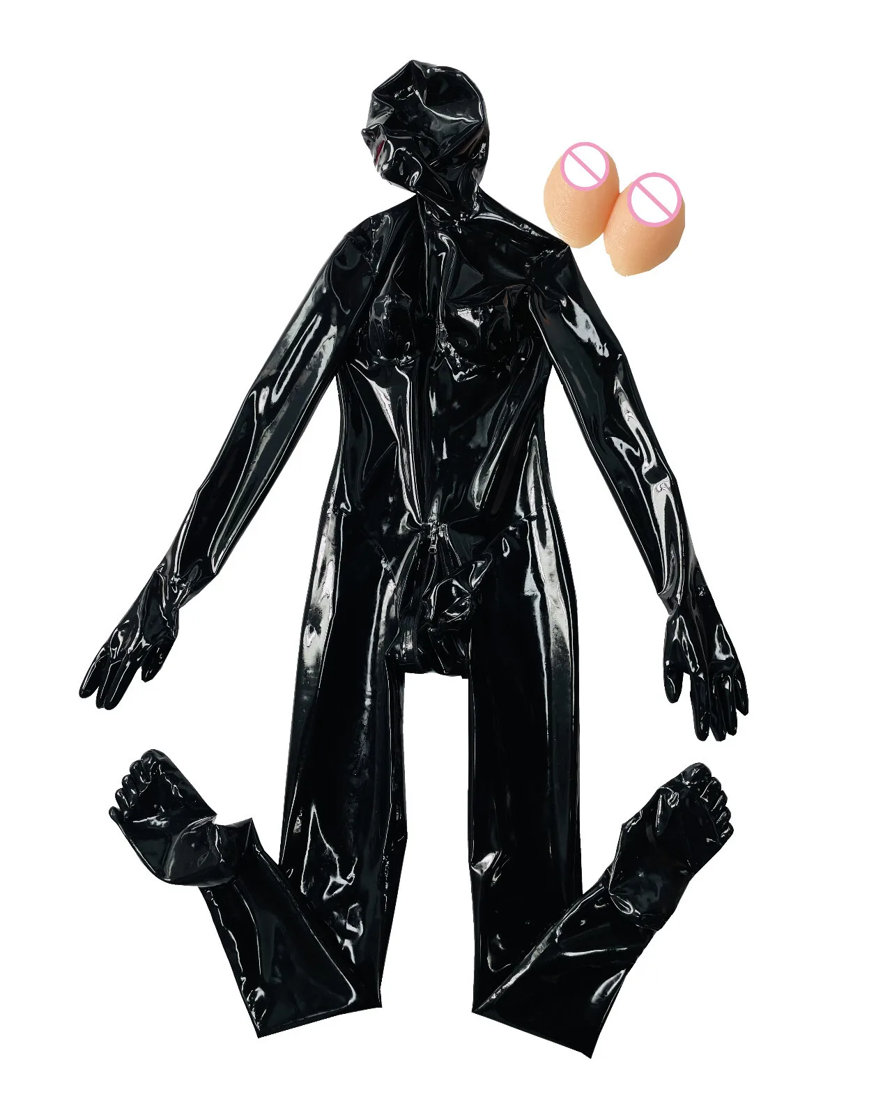 Latex Bodysuit Toes Red Teeth Nasal Tubes Hidden Two Sheath Silicone Breasts
Latex Bodysuit Toes Red Teeth Nasal Tubes Hidden Two Sheath Silicone Breasts