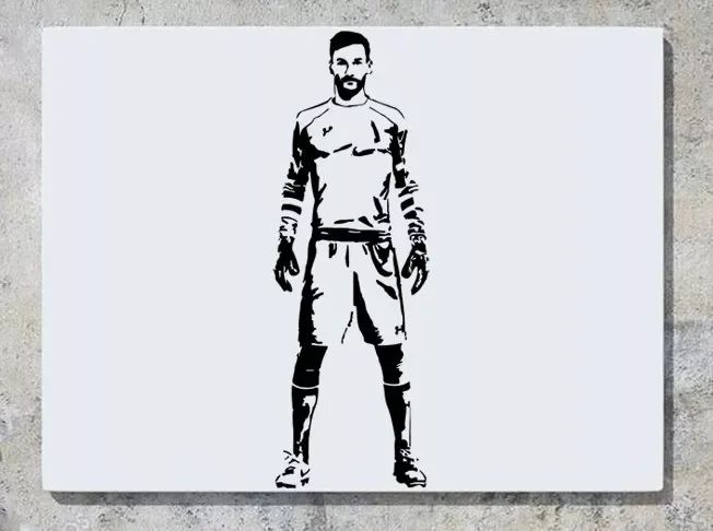 Removable FOOTBALLER SOCCER football player star Hugo Lloris Wall Sticker Decal Decor Vinyl Art self-adhesive
Removable FOOTBALLER SOCCER football player star Hugo Lloris Wall Sticker Decal Decor Vinyl Art self-adhesive