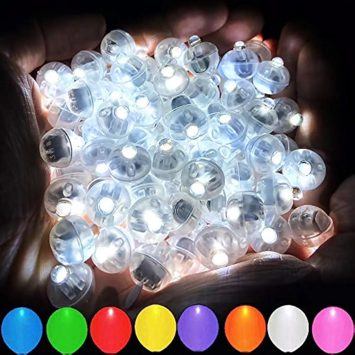 50 Pcs LED Balloon Lights Multicolor Led Light Mini Round Ball Lamp for Paper Lantern Balloon Indoor Outdoor Party Birthday Deco
50 Pcs LED Balloon Lights Multicolor Led Light Mini Round Ball Lamp for Paper Lantern Balloon Indoor Outdoor Party Birthday Deco