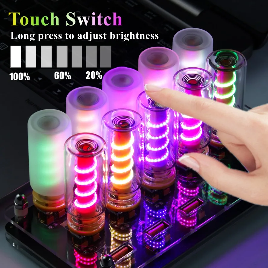 Dimmable Touch Control 5V USB LED Filament Frosted Clear Glass Night Light for Car Home Room Laptop PC Festival Decoration
Dimmable Touch Control 5V USB LED Filament Frosted Clear Glass Night Light for Car Home Room Laptop PC Festival Decoration