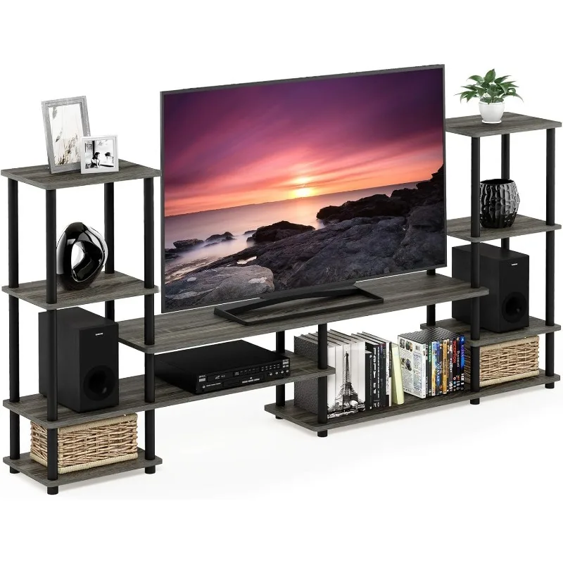 POPULAR Turn-N-Tube Grand Entertainment Center, French Oak Grey/Black
POPULAR Turn-N-Tube Grand Entertainment Center, French Oak Grey/Black