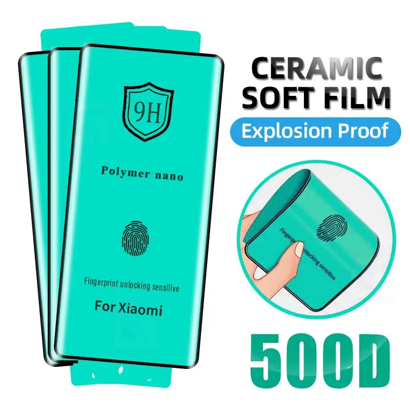 2-4Piece Ceramic Soft Film For Xiaomi Redmi Note 14 13 Pro Plus Full Curved Screen Protector For Mi 11 12s 13 14 Ultra Not Glass
2-4Piece Ceramic Soft Film For Xiaomi Redmi Note 14 13 Pro Plus Full Curved Screen Protector For Mi 11 12s 13 14 Ultra Not Glass