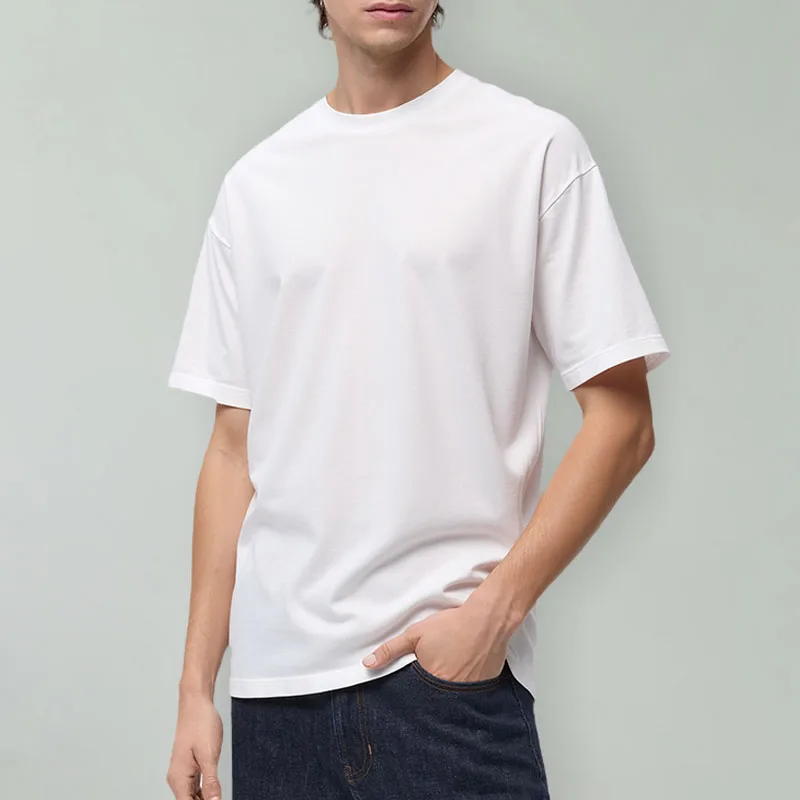 Luxury Summer 260GSM Oversized 100% Cotton T-shirt Heavy Drop Shoulder Solid Blank Tee
Luxury Summer 260GSM Oversized 100% Cotton T-shirt Heavy Drop Shoulder Solid Blank Tee