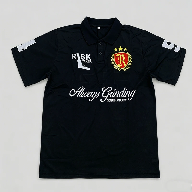 Y2K Polo Shirt Print Hip Hop Casual Fashionable Polo Shirt Premium Cotton Short-sleeved Style Casual Suitable for City Wear
Y2K Polo Shirt Print Hip Hop Casual Fashionable Polo Shirt Premium Cotton Short-sleeved Style Casual Suitable for City Wear