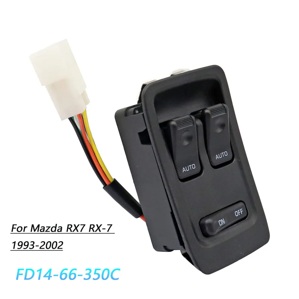 Переключатель управления стеклоподъемниками (левый/правый, передний) FD14-66-350C FD1466350C, автозапчасти для Mazda RX-7 1993-2002 годов
Переключатель управления стеклоподъемниками (левый/правый, передний) FD14-66-350C FD1466350C, автозапчасти для Mazda RX-7 1993-2002 годов