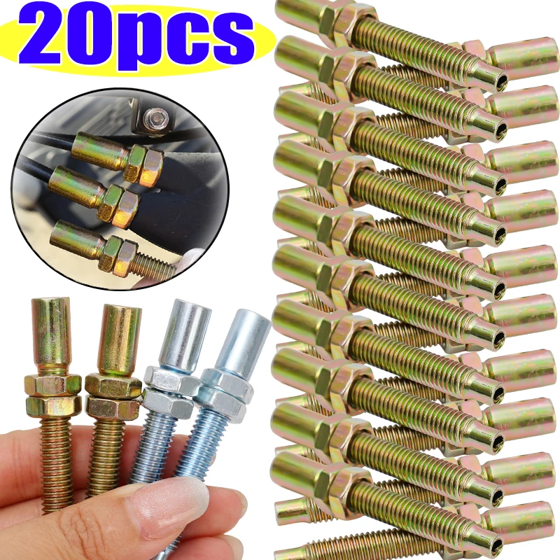 Motorcycle M8 Throttle Cable Adjustment Screw Carburetor Fuel System Universal Car Repair Parts For Go Kart ATV Scooter Silver
Motorcycle M8 Throttle Cable Adjustment Screw Carburetor Fuel System Universal Car Repair Parts For Go Kart ATV Scooter Silver