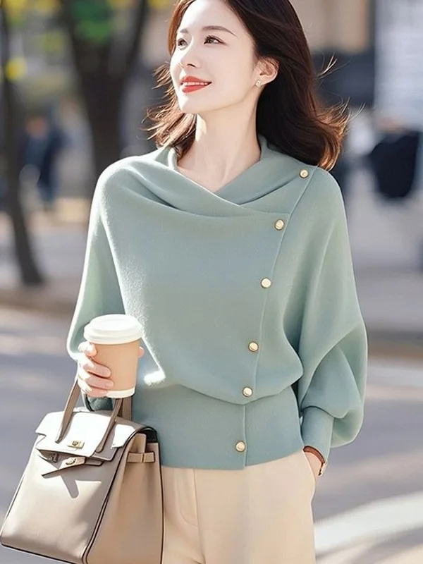 Ele Faionable Long Sve вязаный свитер женский повседневный облегающий крой удобный мягкий средний яркий тюбик клеевое волокно
Ele Faionable Long Sve вязаный свитер женский повседневный облегающий крой удобный мягкий средний яркий тюбик клеевое волокно