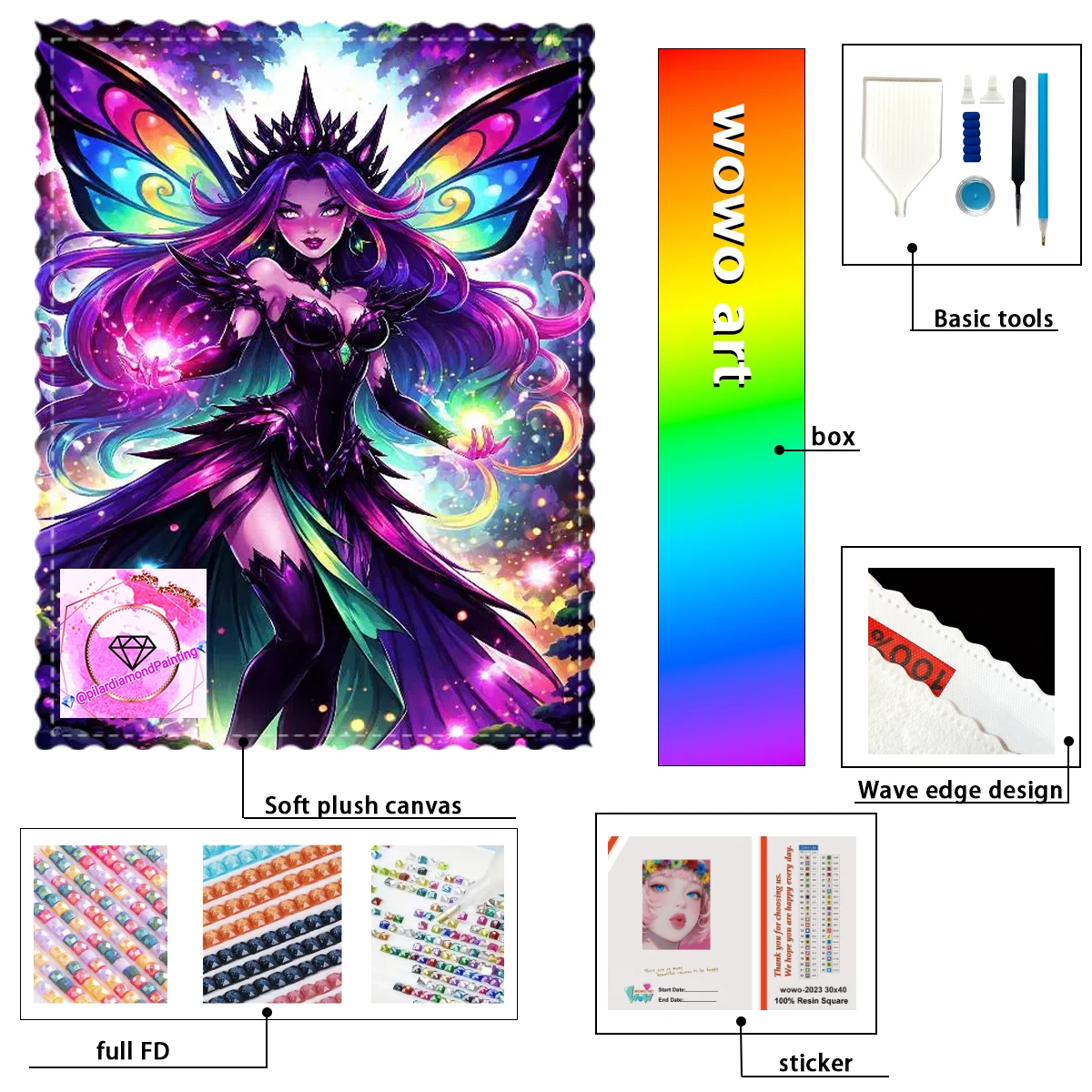 【pilar Diamond Art】La joven mariposa de combate 100% Full Diamond Stamping Kit Perfect Masterpiece worth Buying
【pilar Diamond Art】La joven mariposa de combate 100% Full Diamond Stamping Kit Perfect Masterpiece worth Buying