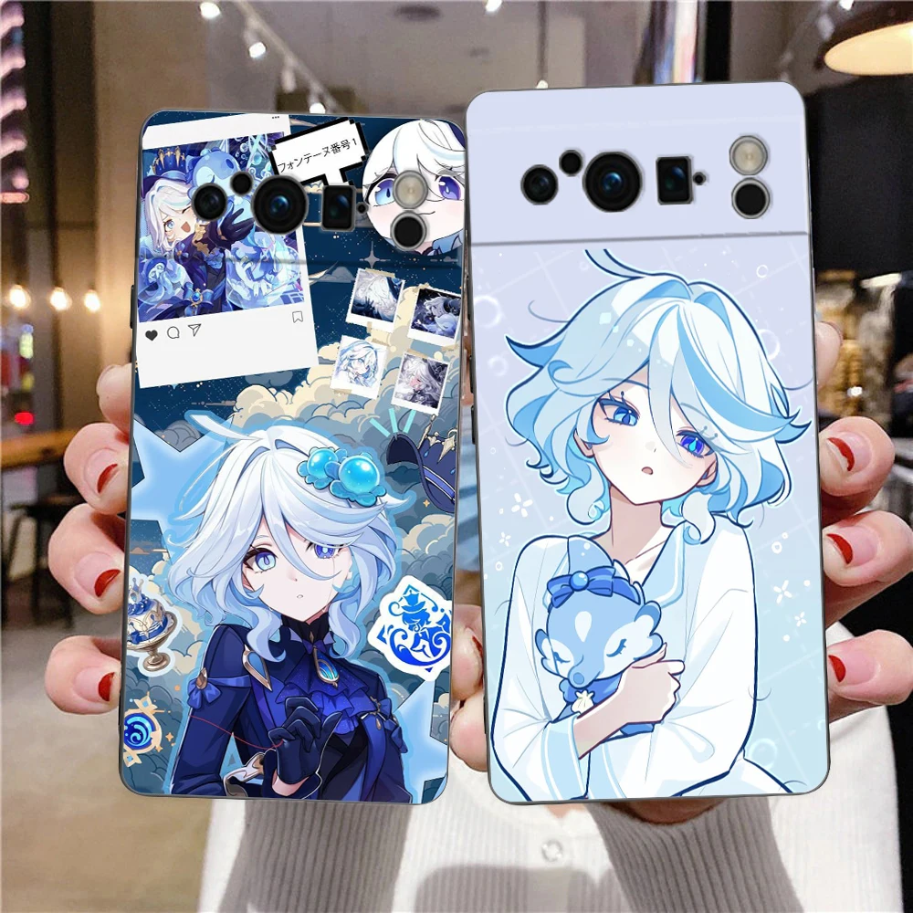 Genshin Impact Lovely Furina Phone Case For Google Pixel 9 8 9A 8A 7 7A 6 Pro XL 6A 5G Black Soft Back Luxury TPU Cover
Genshin Impact Lovely Furina Phone Case For Google Pixel 9 8 9A 8A 7 7A 6 Pro XL 6A 5G Black Soft Back Luxury TPU Cover