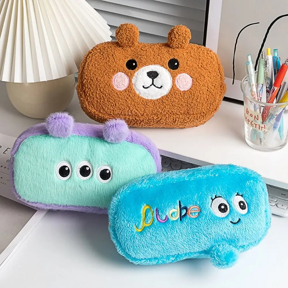 Cute Plush Pencil Case Cartoon Large Capacity Pencil Bag Stationery Storage Bag School Office Supplies
Cute Plush Pencil Case Cartoon Large Capacity Pencil Bag Stationery Storage Bag School Office Supplies