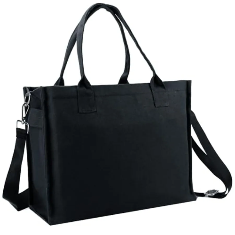 ONEGenug Canvas Tote Bag for Women, Large Laptop Crossbody Bag Travel Tote Handbag Everything Bag with Zip Simple Bag
ONEGenug Canvas Tote Bag for Women, Large Laptop Crossbody Bag Travel Tote Handbag Everything Bag with Zip Simple Bag