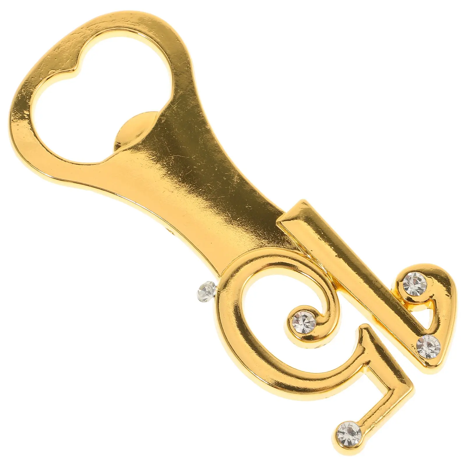 Golden Bottle Opener Decorative Tool for Home Bar Camping Travel 15th Birthday Party Favors Wedding Gifts Fits Most Cap Bottles
Golden Bottle Opener Decorative Tool for Home Bar Camping Travel 15th Birthday Party Favors Wedding Gifts Fits Most Cap Bottles