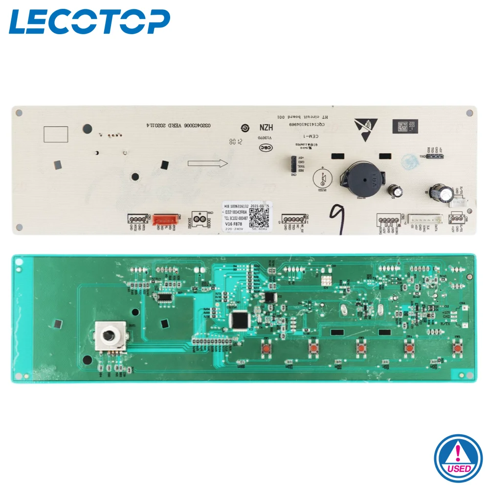 3C102-000487 0321804398A Computer Control Board For TCL G100F1A-B Washing Machine Display PCB Washer Replacement Parts
3C102-000487 0321804398A Computer Control Board For TCL G100F1A-B Washing Machine Display PCB Washer Replacement Parts