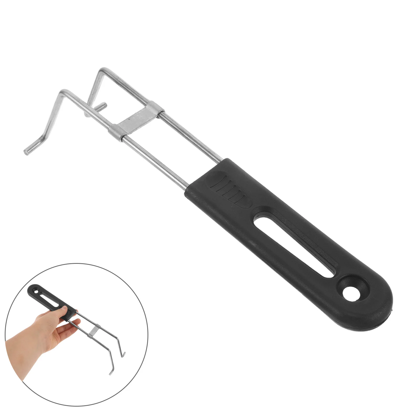 Oil Fry Basket Handle Stainless Steel Detachable Replacement For Deep Fryer Mesh Strainer Kitchen Tools Frying Accessories
Oil Fry Basket Handle Stainless Steel Detachable Replacement For Deep Fryer Mesh Strainer Kitchen Tools Frying Accessories