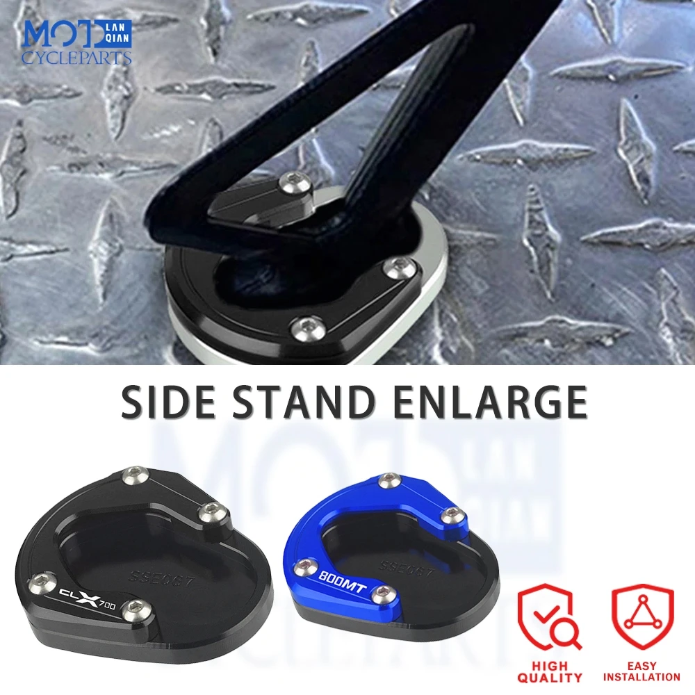 2025 2024 Motorcycle Side Stand Enlarger Plate Kickstand Enlarge Extension For CFMOTO CF MOTO CL-X700 700 CL-X 800MT N39° 800 MT
2025 2024 Motorcycle Side Stand Enlarger Plate Kickstand Enlarge Extension For CFMOTO CF MOTO CL-X700 700 CL-X 800MT N39° 800 MT