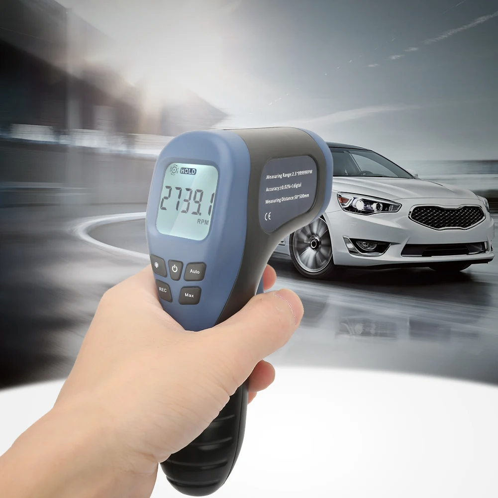 ZK50 TL900 Automotive Non contact Digital RPM Tachometer Speed Gauge Tester (Battery not included)
ZK50 TL900 Automotive Non contact Digital RPM Tachometer Speed Gauge Tester (Battery not included)