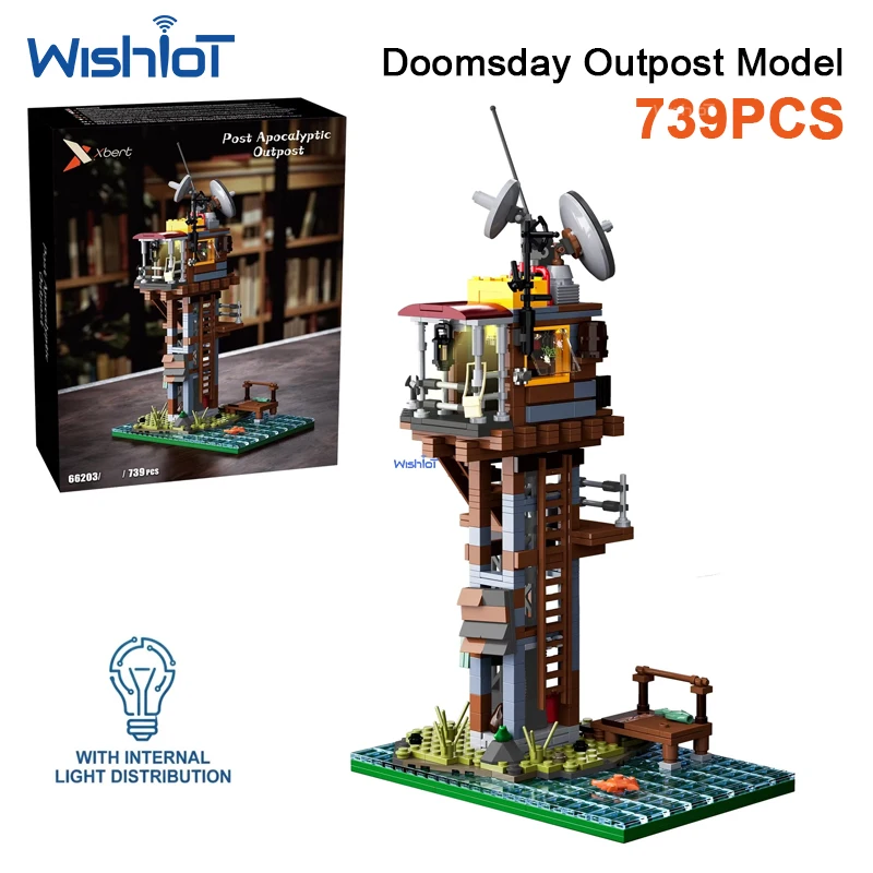Post-Apocalyptic Outpost Tower Building Blocks MOC Wasteland Survival Radar Station Architecture DIY Bricks Toy Gifts for Adult
Post-Apocalyptic Outpost Tower Building Blocks MOC Wasteland Survival Radar Station Architecture DIY Bricks Toy Gifts for Adult