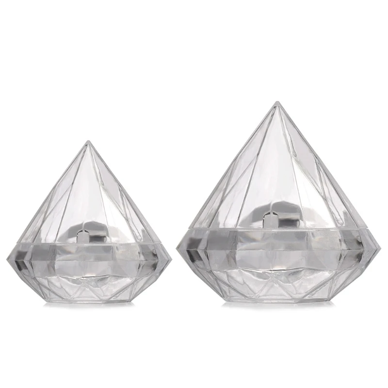 12pcs Diamond Clear Candy Box Treat Gift Boxes Container for Wedding Party Dropshipping
12pcs Diamond Clear Candy Box Treat Gift Boxes Container for Wedding Party Dropshipping