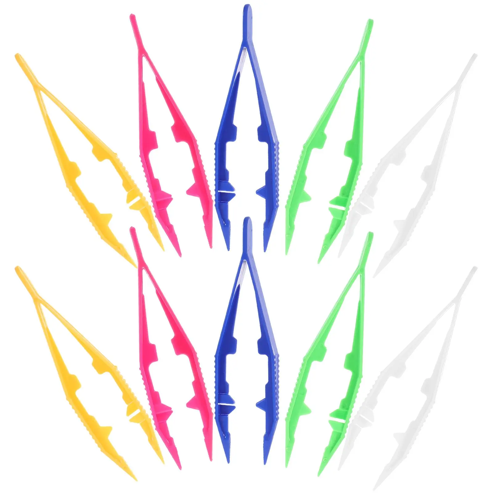 20 Pcs Plastic Tweezers Craft Tools For Jewelry Making Kids Accessories Beads Building Toys Construction Games
20 Pcs Plastic Tweezers Craft Tools For Jewelry Making Kids Accessories Beads Building Toys Construction Games