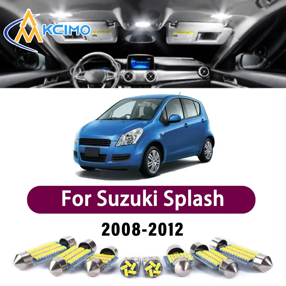 Error Free LED Interior Light Kit for Suzuki Splash 2008-2012 Premium Bright Dome Trunk Mirror Reading Lamps Canbus
Error Free LED Interior Light Kit for Suzuki Splash 2008-2012 Premium Bright Dome Trunk Mirror Reading Lamps Canbus