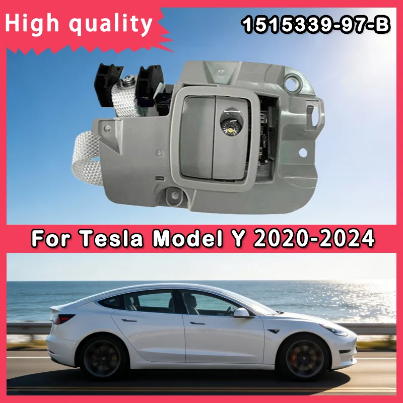 For Tesla Model Y Right Interior Ceiling Light Coat Hook Cover 1515339-97-B 1515339 Rear Ceiling Light Cover 1PC Auto Part
For Tesla Model Y Right Interior Ceiling Light Coat Hook Cover 1515339-97-B 1515339 Rear Ceiling Light Cover 1PC Auto Part