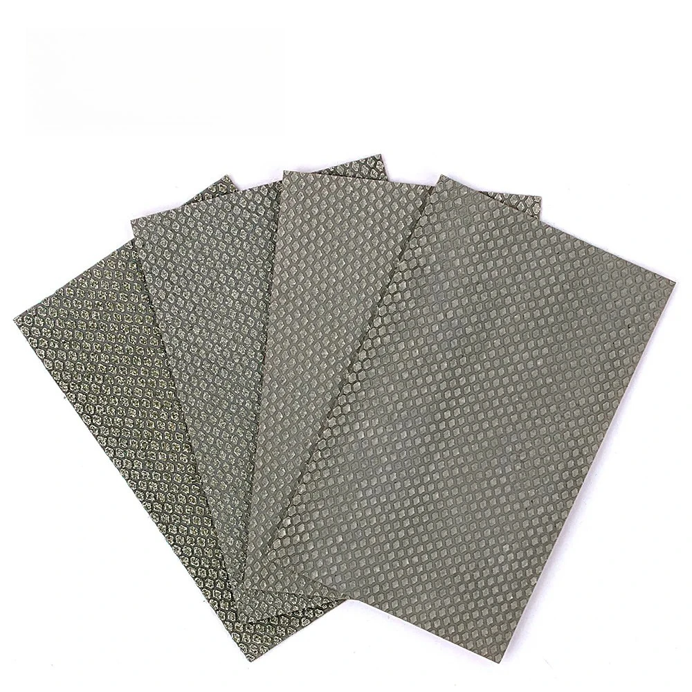 For Polishing Sandpaper Diamond Electroplated Abrasive Sanding Sheet 90*55mm Wet Dry Use Grinding Polishing Tools
For Polishing Sandpaper Diamond Electroplated Abrasive Sanding Sheet 90*55mm Wet Dry Use Grinding Polishing Tools